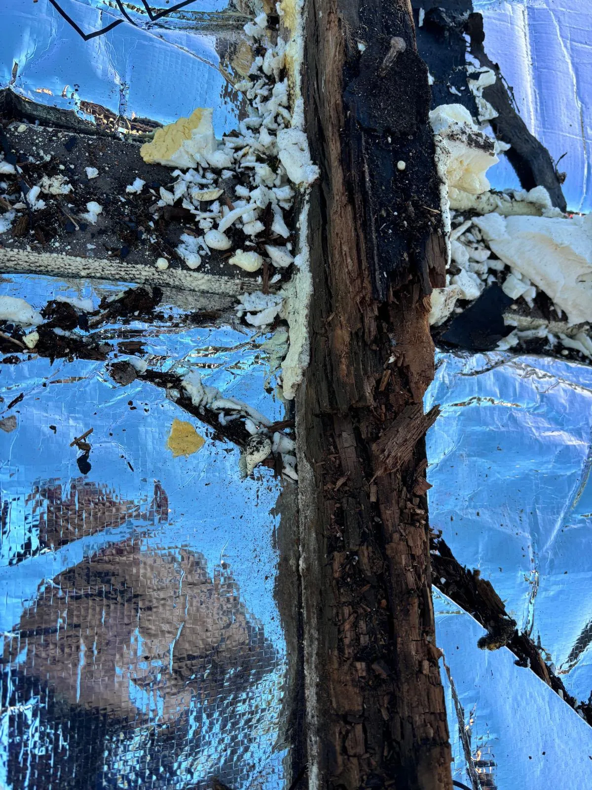 Spray foam removal, image 1