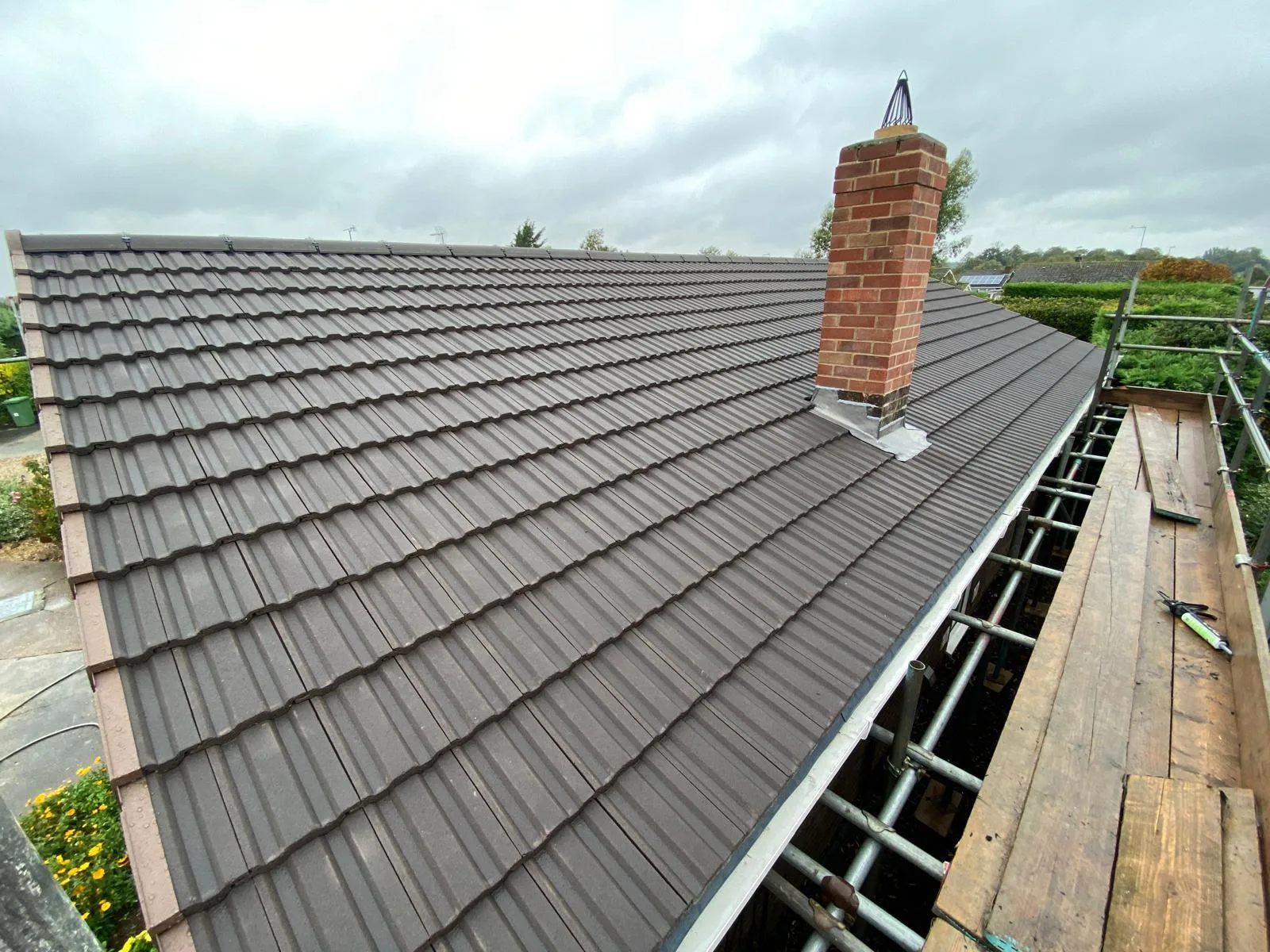 New roof installations